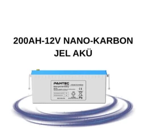 200AH-12V NANO-KARBON JEL AKÜ
