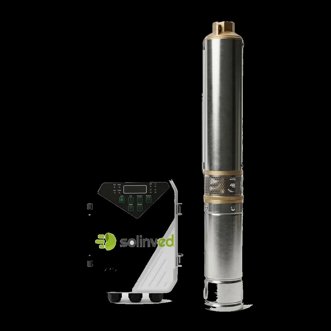 DC Pompa 3 İnç 24 Volt 210 Watt 1,2 Ton Hmax 77 mt Outlet 0,75