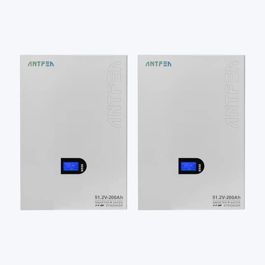 ANTFEA 51.2V 200Ah LiFePO4 Wall Batarya 2 Adet - 20.48 kWh