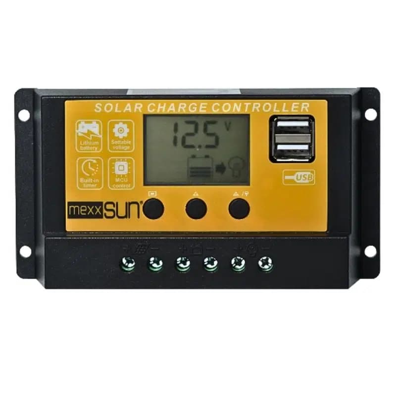 Mexxsun 10A Pwm Şarj Regülatörü 12/24V AT10