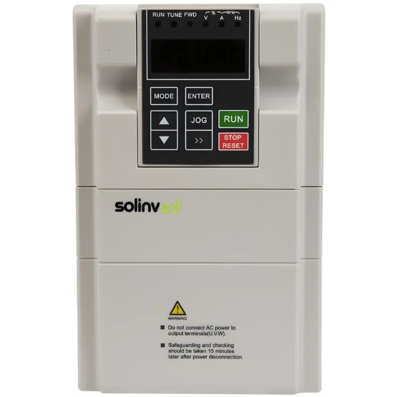Solinved 11 kW 15 HP Trifaze Solar Pompa Sürücü